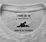 I F Love You Thanks For All The Orgasms Funny Gifts For Husband - Personalized Shirt