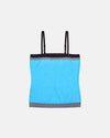 Blue Knit Tank Top