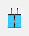 Blue Knit Tank Top