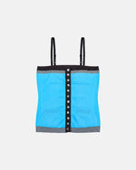 Blue Knit Tank Top
