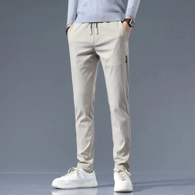 Slim Fit Cotton Pants