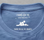 I F Love You Thanks For All The Orgasms Funny Gifts For Husband - Personalized Shirt