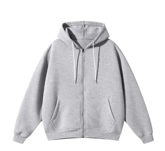 Men's Full-Zip Hooded Sweatshirts Pack of 2 Comfortable Athletic Hoodies