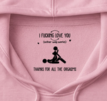 I F Love You Thanks For All The Orgasms Funny Gifts For Husband - Personalized Shirt