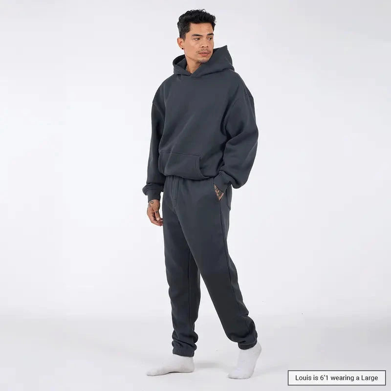 men and womenWeighted Hoodie for  | Ultra Soft Cotton Blend, Sizes S-5XL