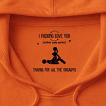 I F Love You Thanks For All The Orgasms Funny Gifts For Husband - Personalized Shirt