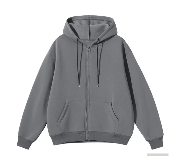 Men's Full-Zip Hooded Sweatshirts Pack of 2 Comfortable Athletic Hoodies