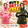 Pet Pocket Hoodie unisex hooded sweatshirt made of lamb wool