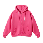 Men's Full-Zip Hooded Sweatshirts Pack of 2 Comfortable Athletic Hoodies